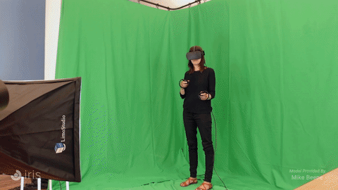Mixed reality capture merges live footage with the virtual world  
