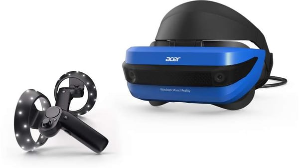  Acer Windows Mixed Reality Headset with Motion Controllers (from Microsoft.com).  