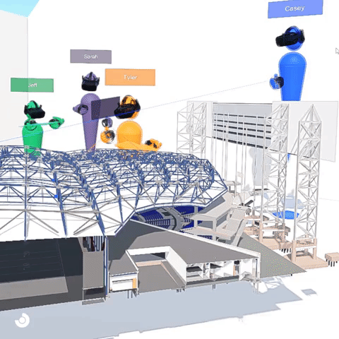 Multiuser Section Stadium VR
