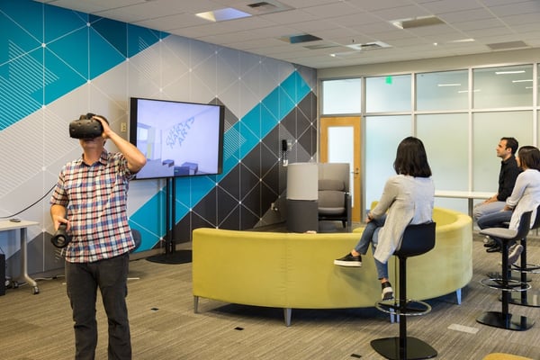 Immersive Review at HMC Architects office with IrisVR Prospect. Image Courtesy of HMC Architects.